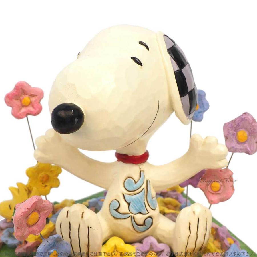 PEANUTS ジムショア スヌーピー&ウッドストック 花畑 フラワー PEANUTS ジムショア スヌーピー&ウッドストック 花畑 フラワー