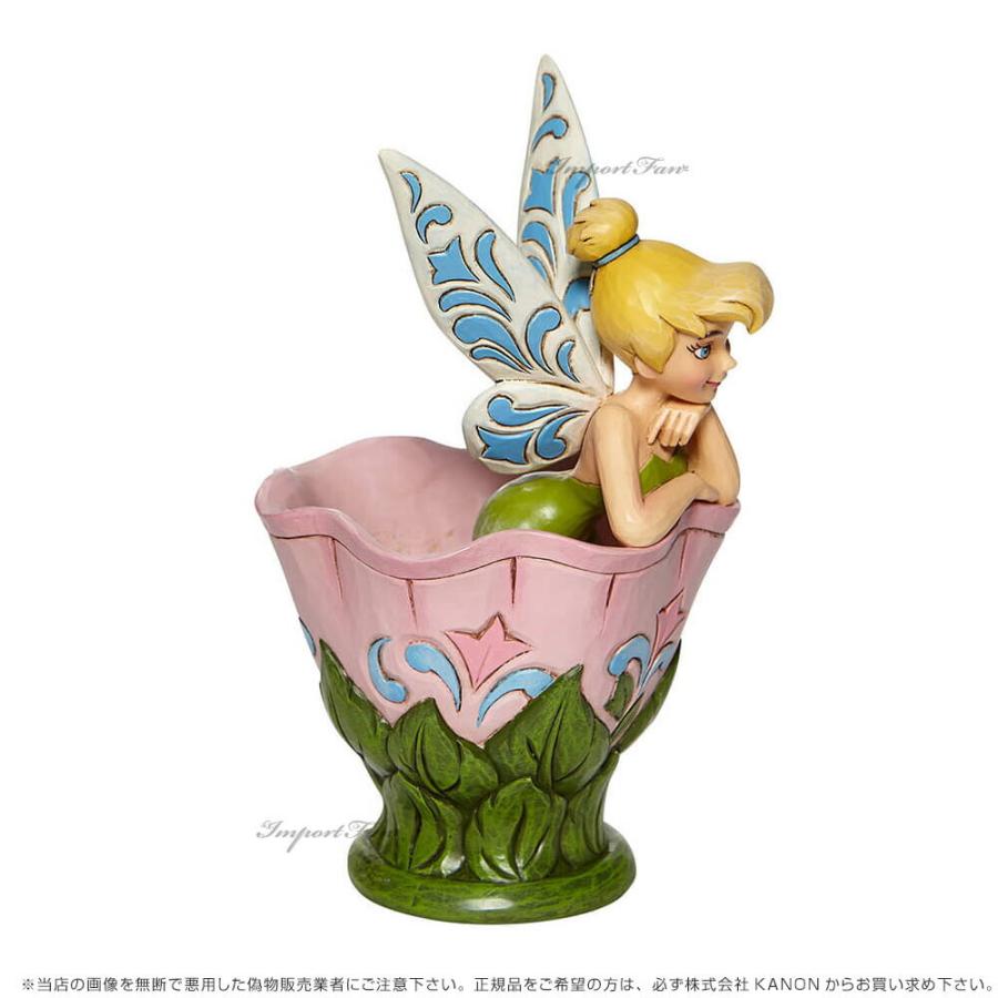 ジムショア ティンカーベル フラワーカップ ピーター・パン ディズニー 6008076 Tink Sitting in Flower JimShore クリスマス ギフト プレゼント｜importfan｜02