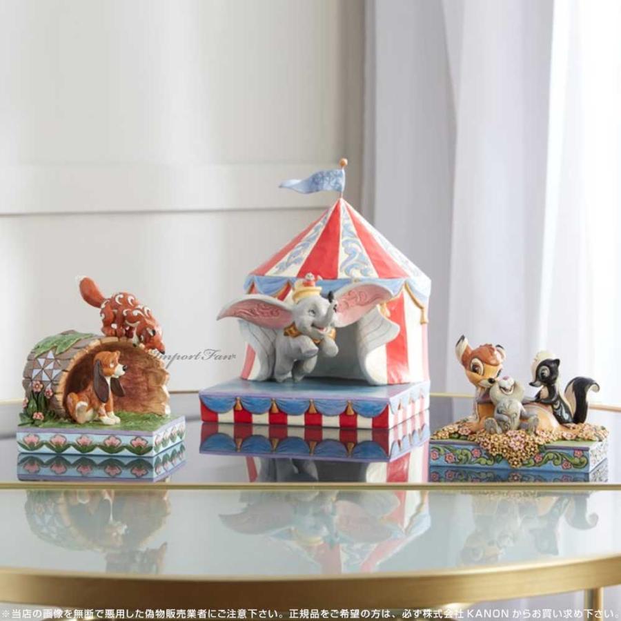 Disney（ディズニー） ジムショア トッドとコッパ― ログ きつねと猟犬