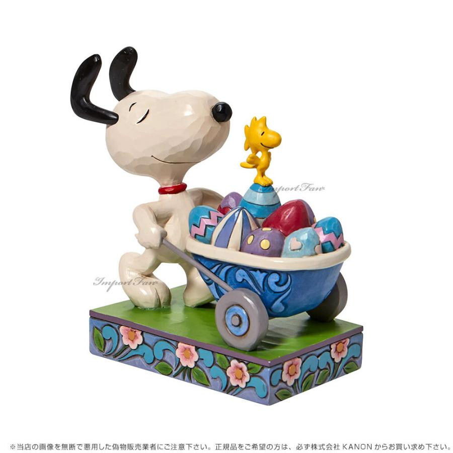 SNOOPY（スヌーピー） ジムショア イースター 手押し車 ピーナッツ