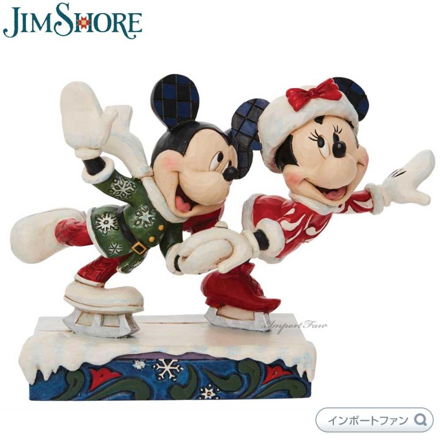 ジムショア ミッキー＆ミニー アイススケーティング クリスマス 