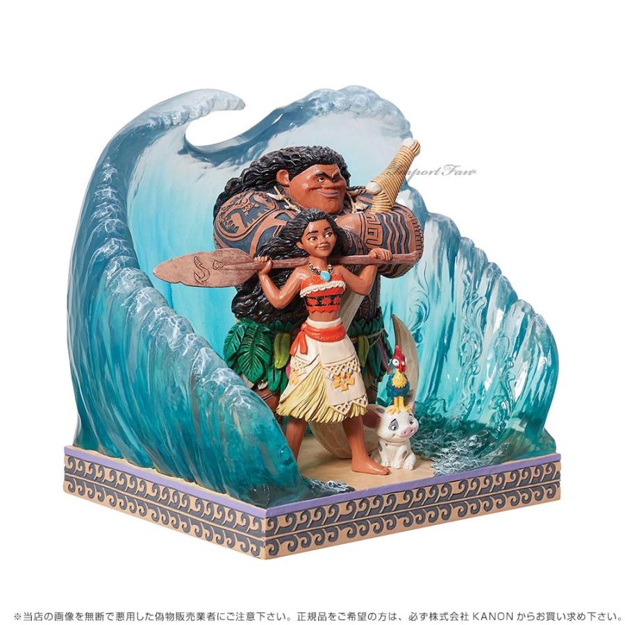 Disney（ディズニー） ジムショア モアナ マウイ 波のシーン モアナと