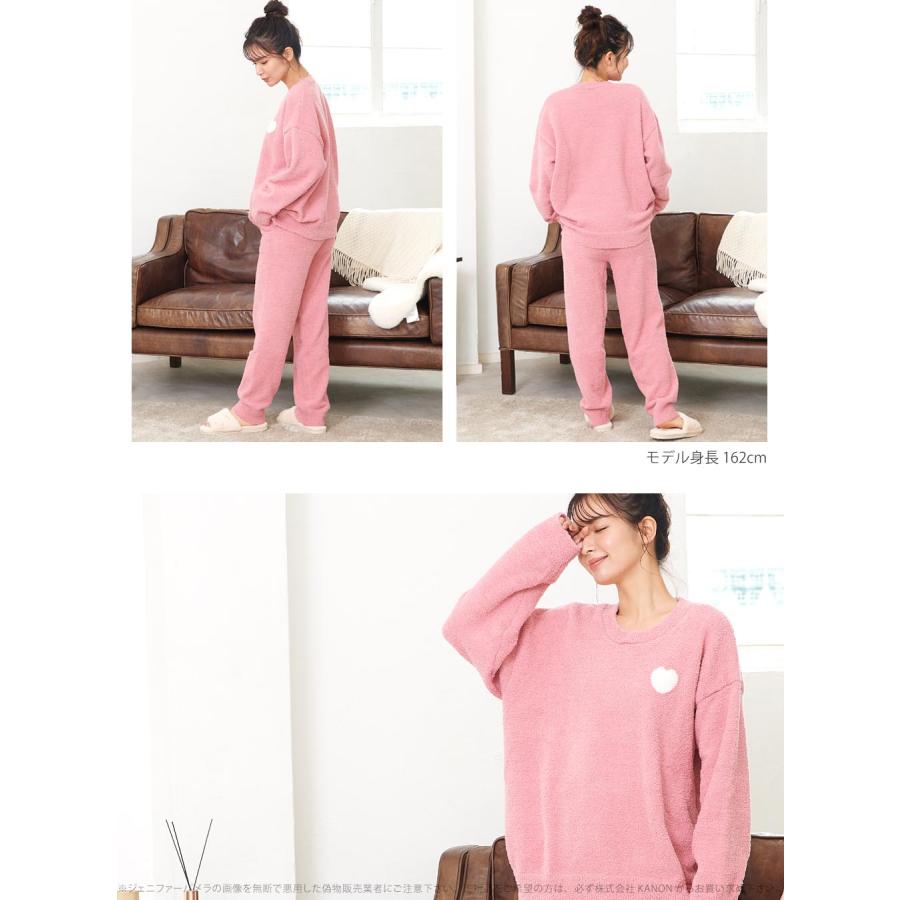 ジェニファーパメラ ルームウェア もこもこ 上下セット ラズリー