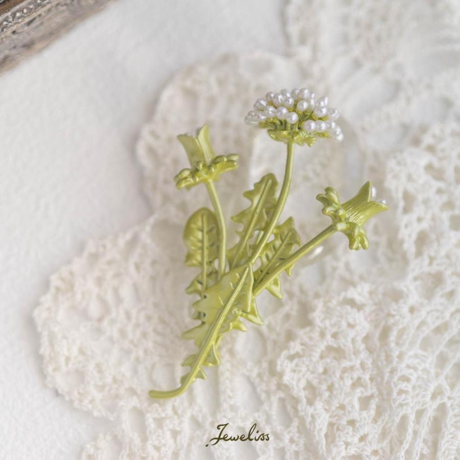Jeweliss たんぽぽ 綿毛 ブローチ 綿毛 ダンデライオン アンティーク コサージュ ジュエリス ギフト プレゼント即納 Jweliss213 インポートファン 通販 Yahoo ショッピング