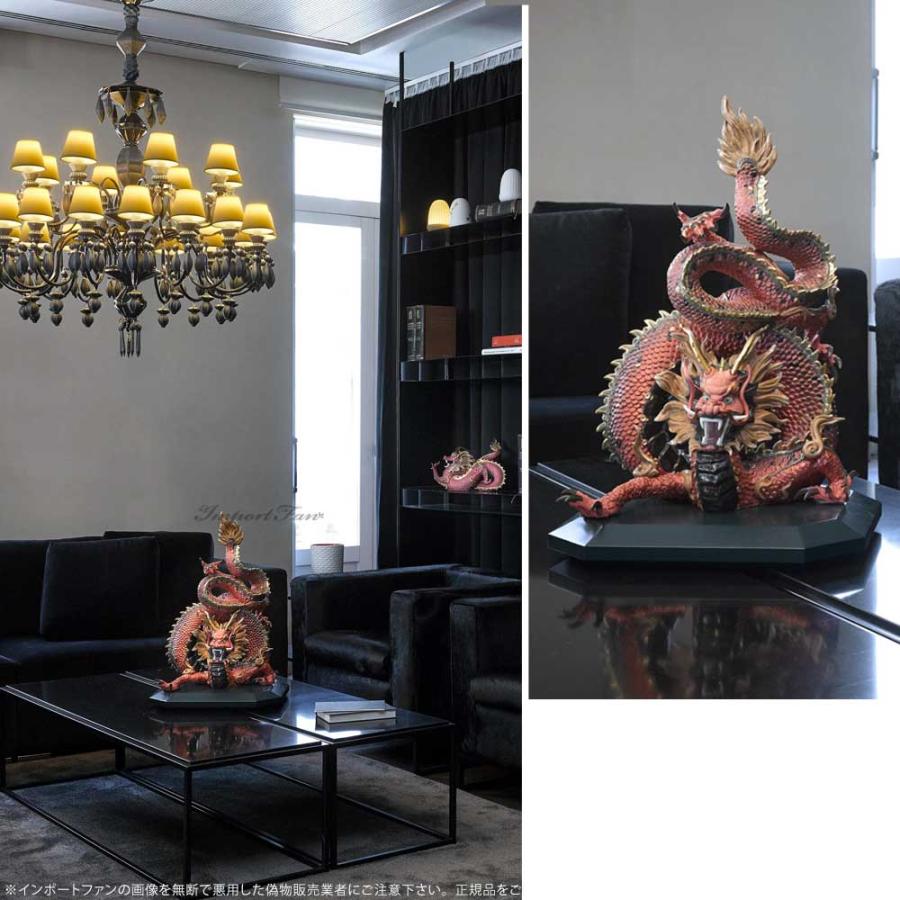 LLADRO リヤドロ 守護龍 辰 ドラゴン レッド 世界限定製作888体 LLADRO リヤドロ 守護龍 辰 ドラゴン レッド 世界限定製作888体