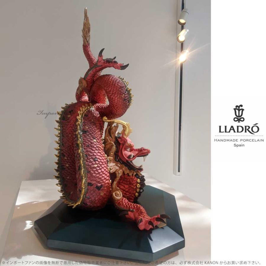 LLADRO リヤドロ 守護龍 辰 ドラゴン レッド 世界限定製作888体 LLADRO リヤドロ 守護龍 辰 ドラゴン レッド 世界限定製作888体