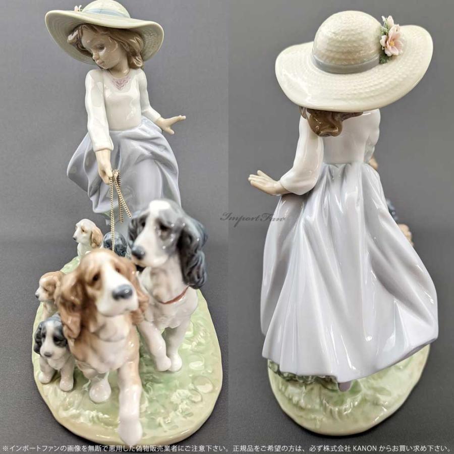 LLADRO リヤドロ 仔犬たちの行進 イヌ 少女 置物 01006784 LLADRO リヤドロ 仔犬たちの行進 イヌ 少女 置物 01006784