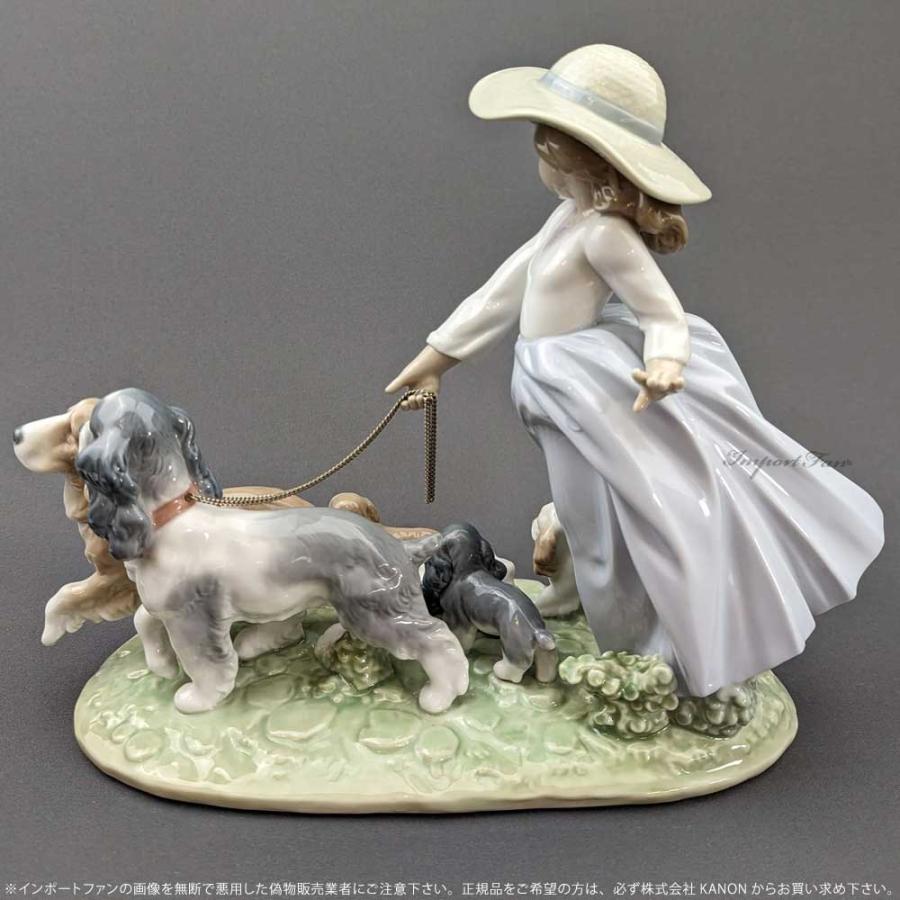 LLADRO リヤドロ 仔犬たちの行進 イヌ 少女 置物 01006784 LLADRO リヤドロ 仔犬たちの行進 イヌ 少女 置物 01006784