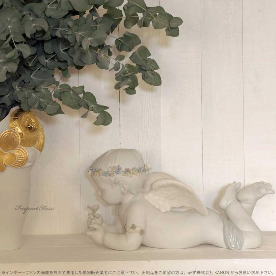 LLADRO（リヤドロ） 愛しきエンジェル 天使 花 置物 01009151 LLADRO