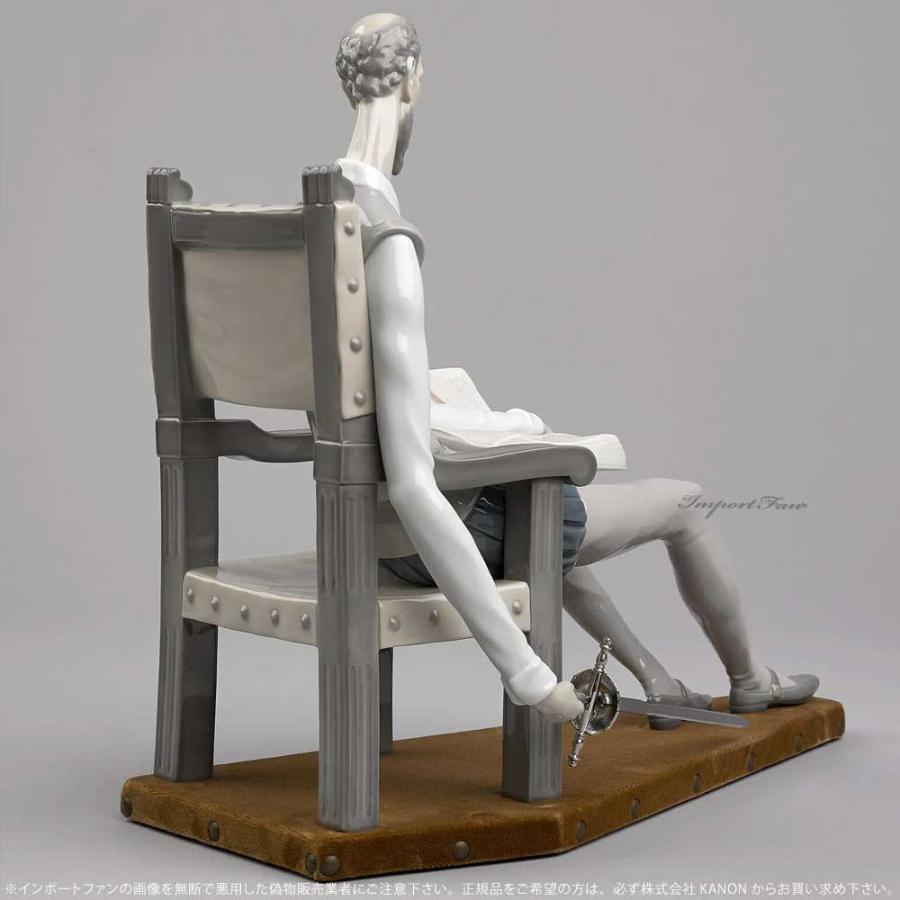 LLADRO リヤドロ 本を読むキホーテ ドン・キホーテ 置物 LLADRO リヤドロ 本を読むキホーテ ドン・キホーテ 置物