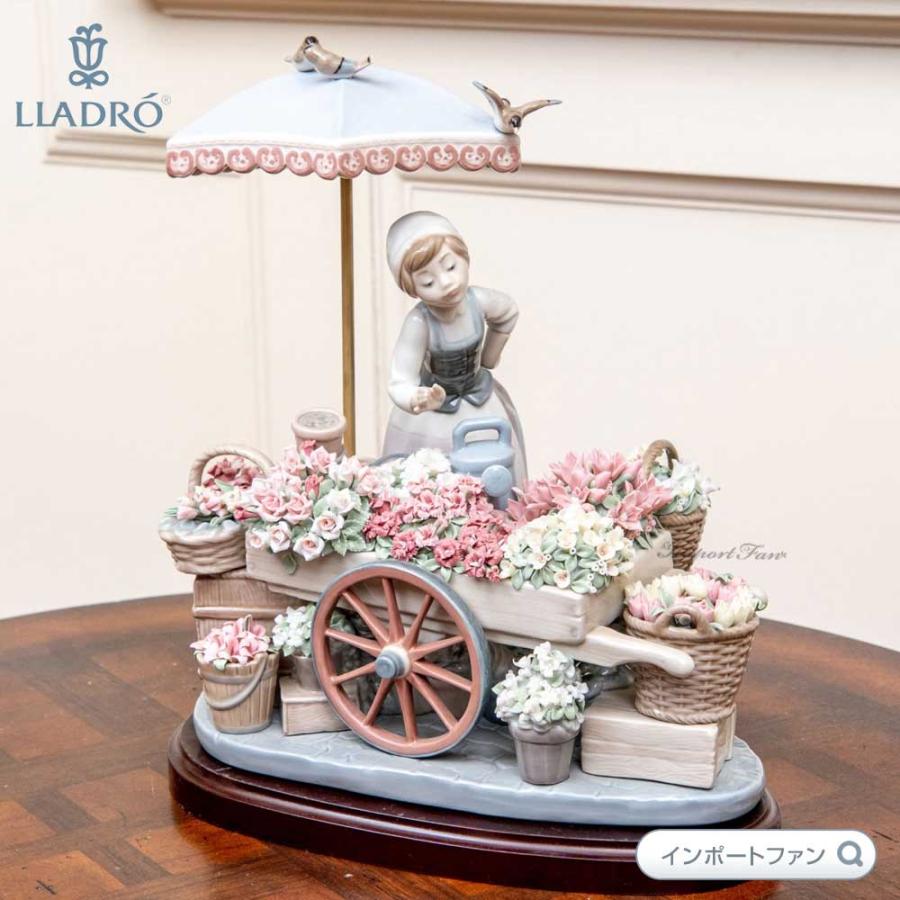 LLADRO リヤドロ 公園通りの花屋さん 鳥 置物 01001454 LLADRO LLADRO リヤドロ 公園通りの花屋さん 鳥 置物 01001454 LLADRO
