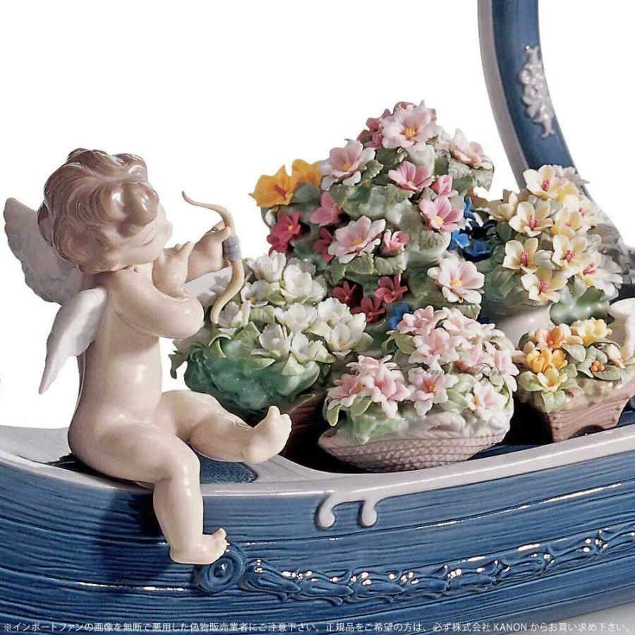 LLADRO リヤドロ 女神のゴンドラ 世界限定制作数3000体 LLADRO リヤドロ 女神のゴンドラ 世界限定制作数3000体