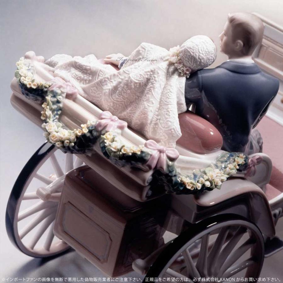 LLADRO（リヤドロ） 幸福へと続く道 結婚式 ウェディング 馬車 白馬