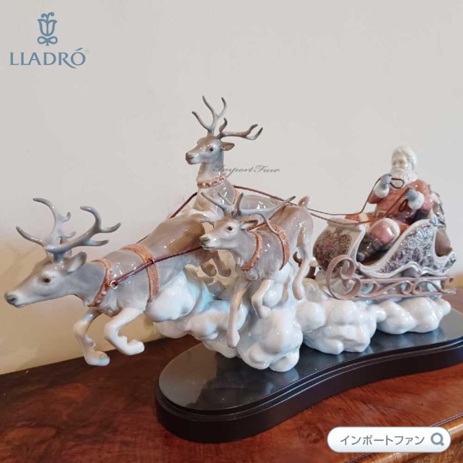 LLADRO リヤドロ 良い子のもとへ サンタクロース クリスマス LLADRO リヤドロ 良い子のもとへ サンタクロース クリスマス