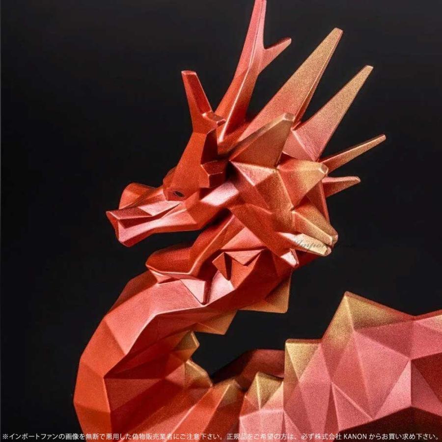 LLADRO リヤドロ 折り紙 ドラゴン Origami レッド Red 龍 辰 70
