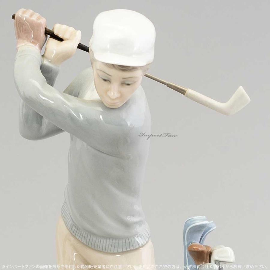 LLADRO リヤドロ ナイスショット ゴルフ 男性 置物 01004824