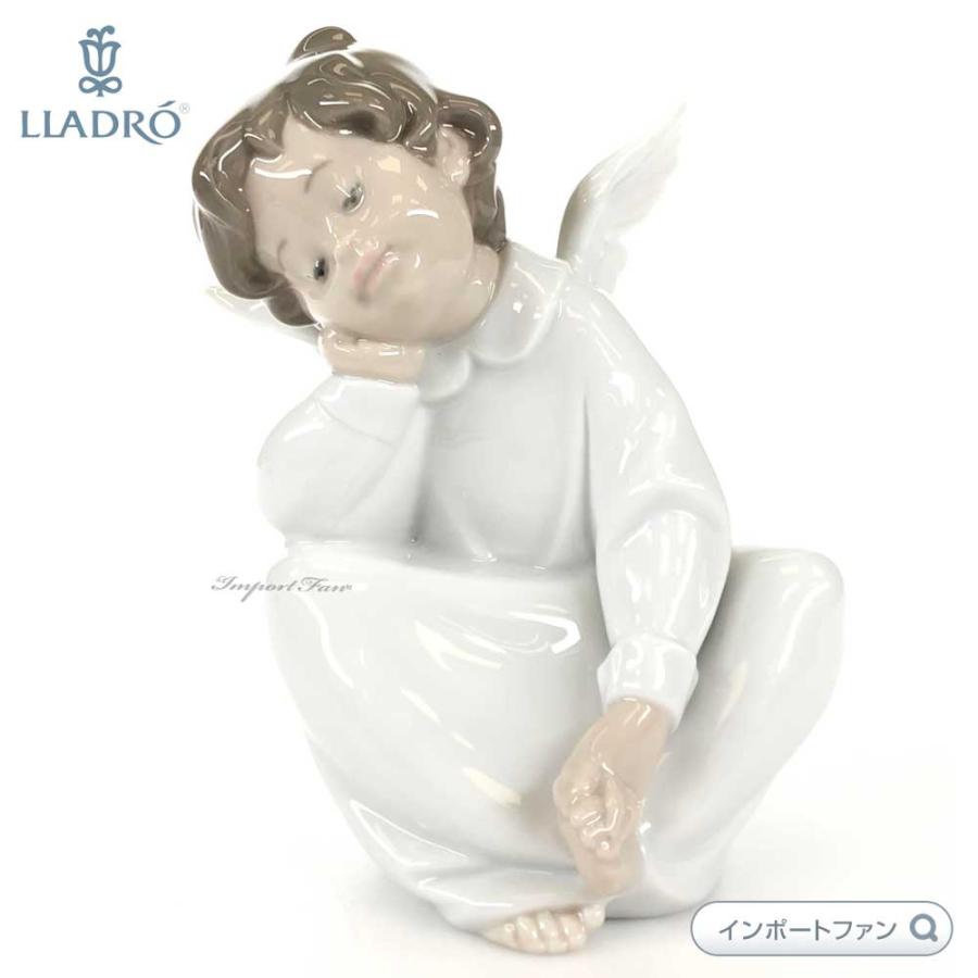 リヤドロ　天使の考えごと　なんとかなるよ　　01004961　LLADRO □｜importfan