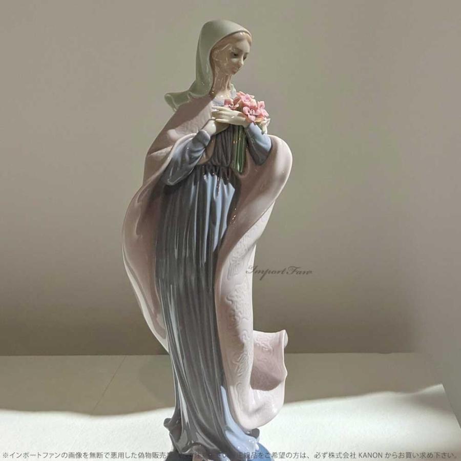 LLADRO リヤドロ 花を持つマリア 01005171 □ : インポート LLADRO リヤドロ 花を持つマリア 01005171 □ : インポート