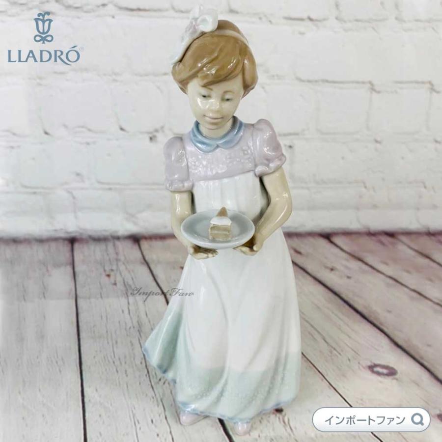 LLADRO リヤドロ ハッピーバースデー 誕生日ケーキ 少女 置物 LLADRO リヤドロ ハッピーバースデー 誕生日ケーキ 少女 置物