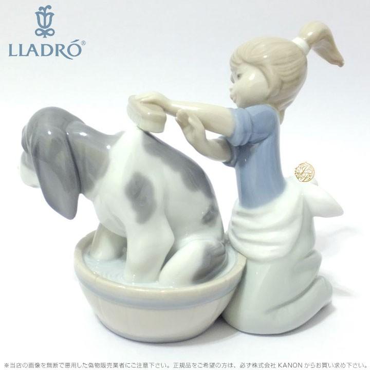 リヤドロ きれいにしましょうね 01005455 LLADRO BASHFUL BATHER □｜importfan｜02