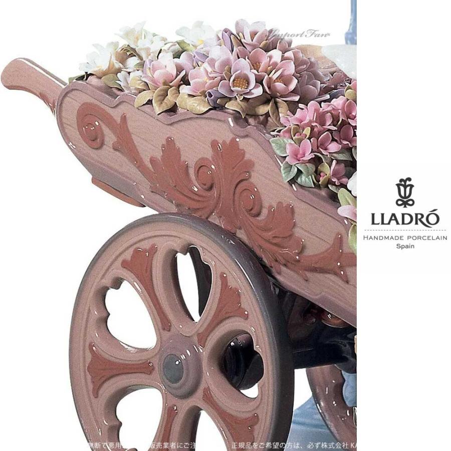 LLADRO リヤドロ 花の街角 女性 鳩 ハト 置物 01006809 LLADRO リヤドロ 花の街角 女性 鳩 ハト 置物 01006809