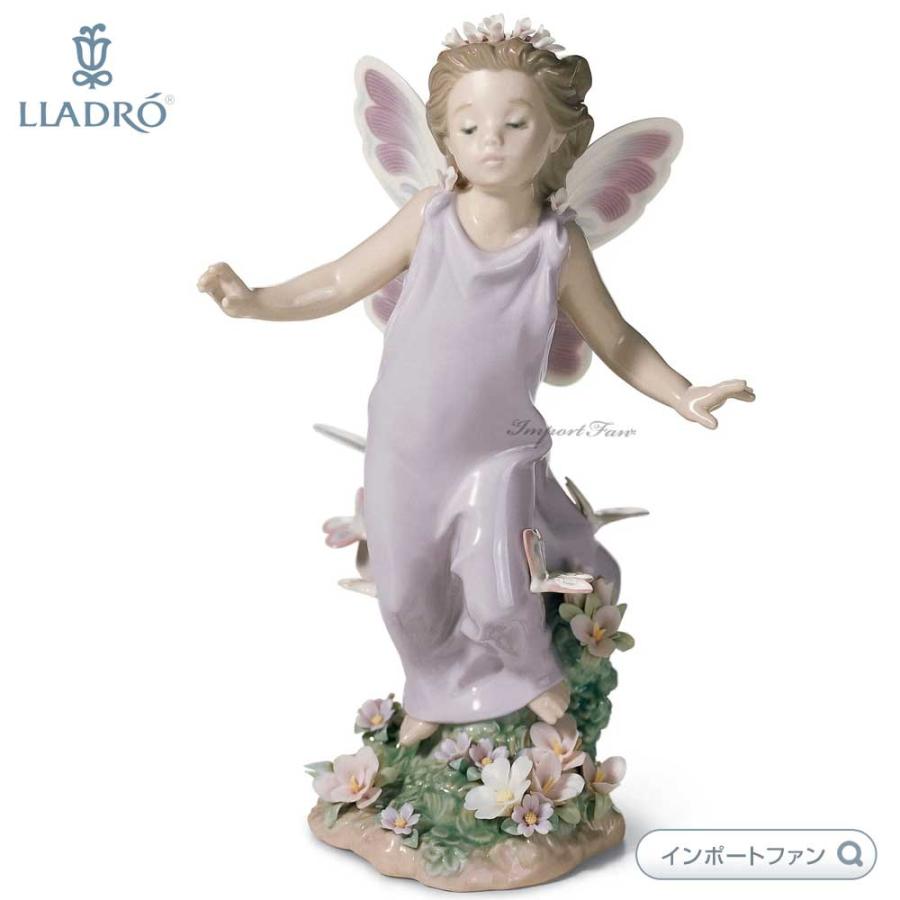 LLADRO（リヤドロ） 蝶の妖精 チョウ 置物 01006875 LLADRO ギフト