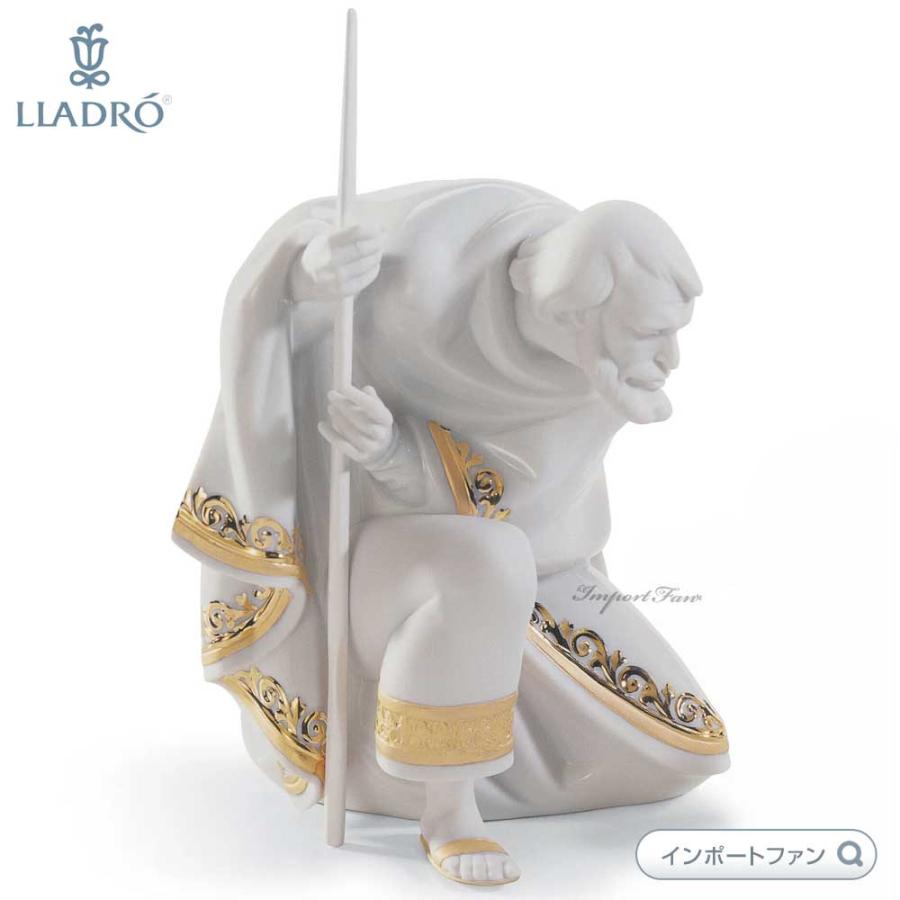 LLADRO（リヤドロ） 聖ヨセフ リデコ ゴールド キリスト降誕 01007085