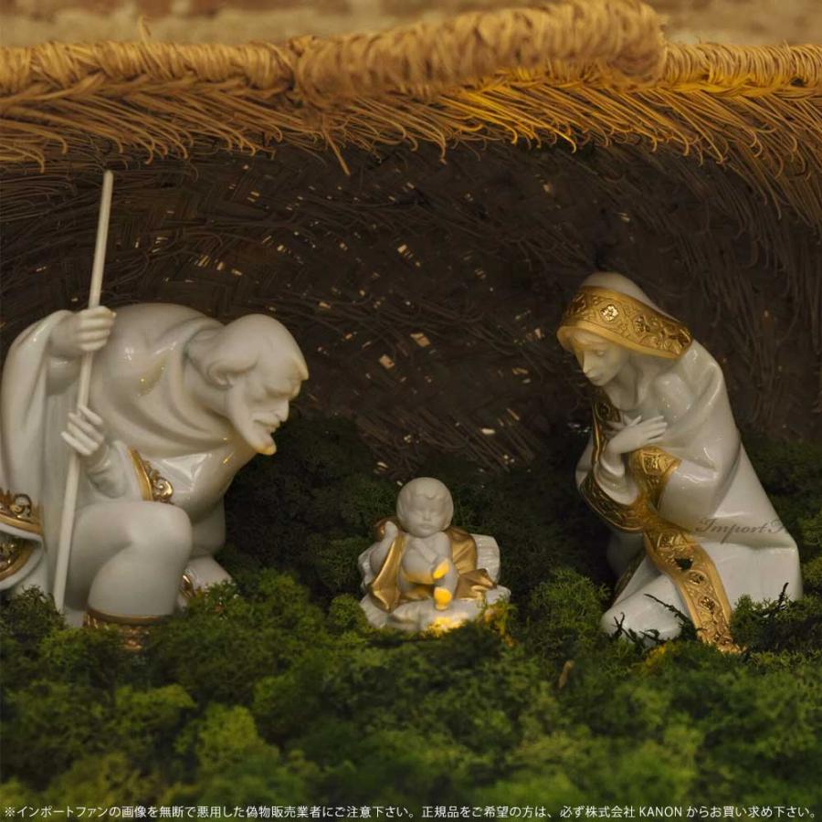 LLADRO（リヤドロ） 聖ヨセフ リデコ ゴールド キリスト降誕 01007085