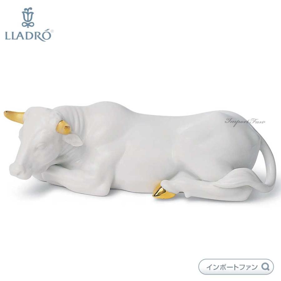 リヤドロ 雄牛 リデコ 01007146 LLADRO OX RE DECO 丑 干支 2021年の
