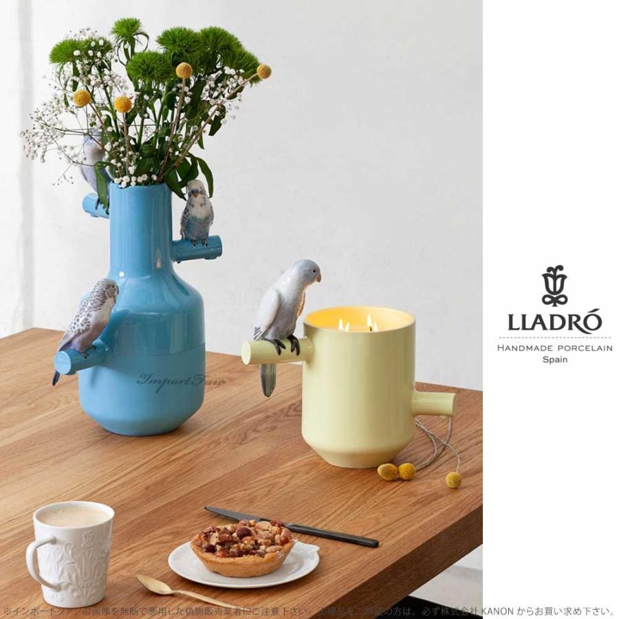 LLADRO リヤドロ インコたちのパレード フラワーベース 花瓶 LLADRO リヤドロ インコたちのパレード フラワーベース 花瓶