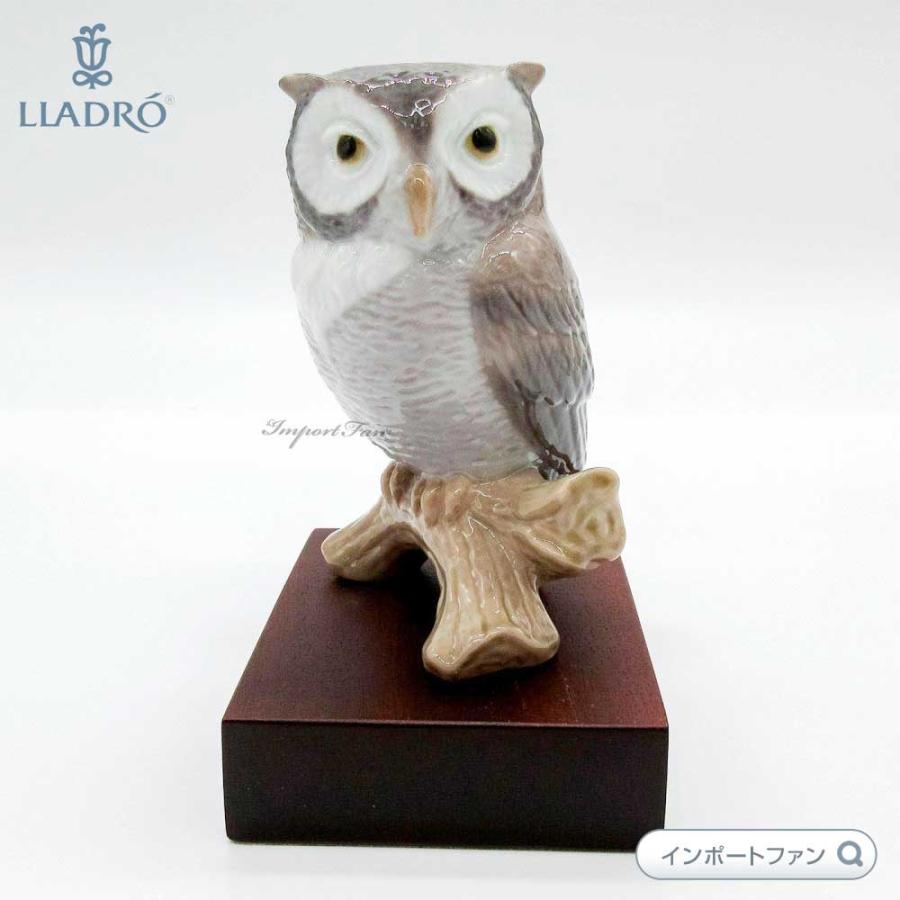 LLADRO リヤドロ 幸運のフクロウ 梟 鳥 置物 01008035 ギフト LLADRO リヤドロ 幸運のフクロウ 梟 鳥 置物 01008035 ギフト