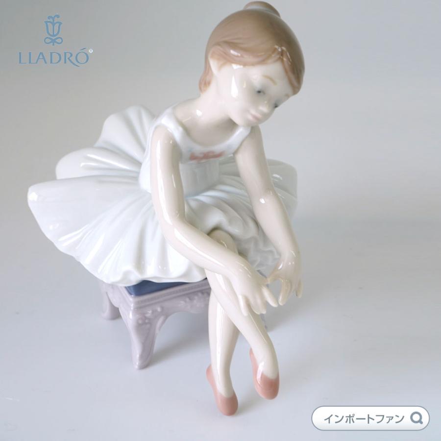 リヤドロ リトルバレリーナ 出番前 LLADRO 01008125 バレエ