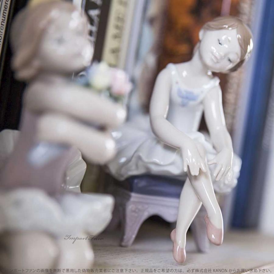 LLADRO リヤドロ リトルバレリーナ 出番前 バレエ 置物 01008125 LLADRO リヤドロ リトルバレリーナ 出番前 バレエ 置物 01008125