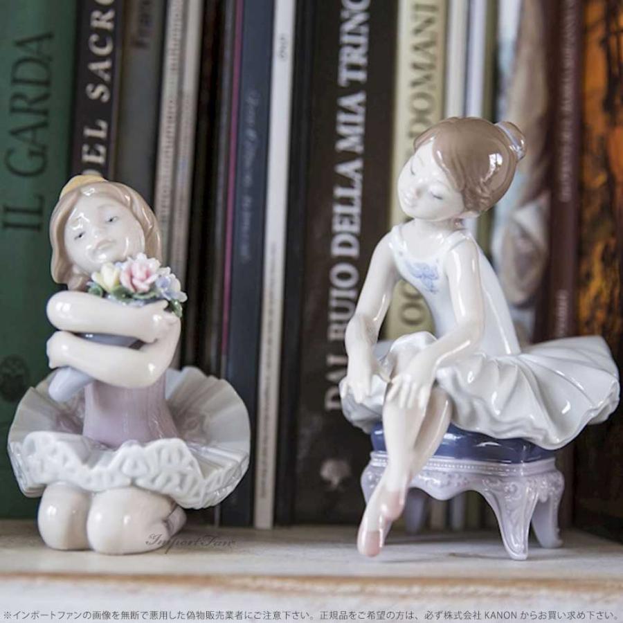 LLADRO リヤドロ リトルバレリーナ 出番前 バレエ 置物 01008125 LLADRO リヤドロ リトルバレリーナ 出番前 バレエ 置物 01008125