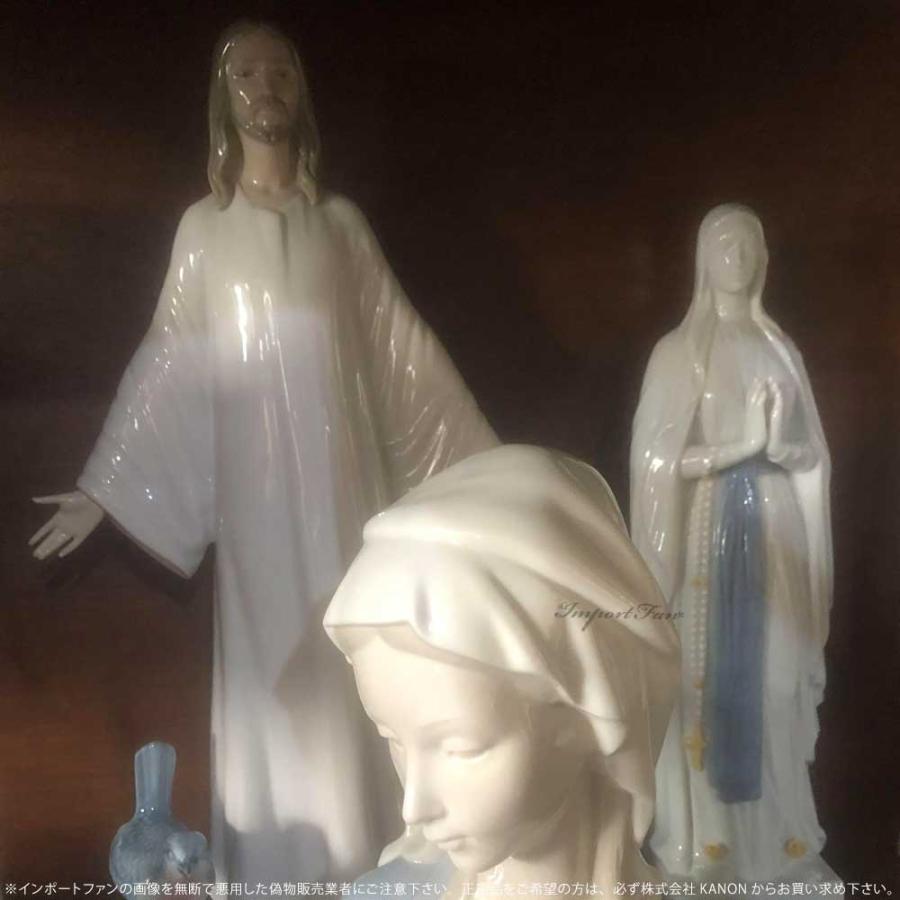 リヤドロ ルルドの聖母 聖母出現 十字架 キリスト教 01008346 LLADRO プレゼント ギフト□_4