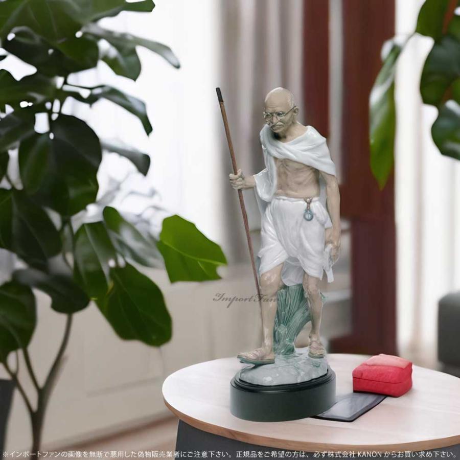 リヤドロ マハトマ・ガンジー 置物 01008417 LLADRO ギフト プレゼントの画像
