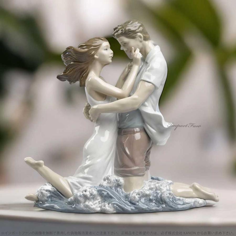 LLADRO リヤドロ 優しい波に包まれて 海 恋人 置物 01008473 LLADRO リヤドロ 優しい波に包まれて 海 恋人 置物 01008473