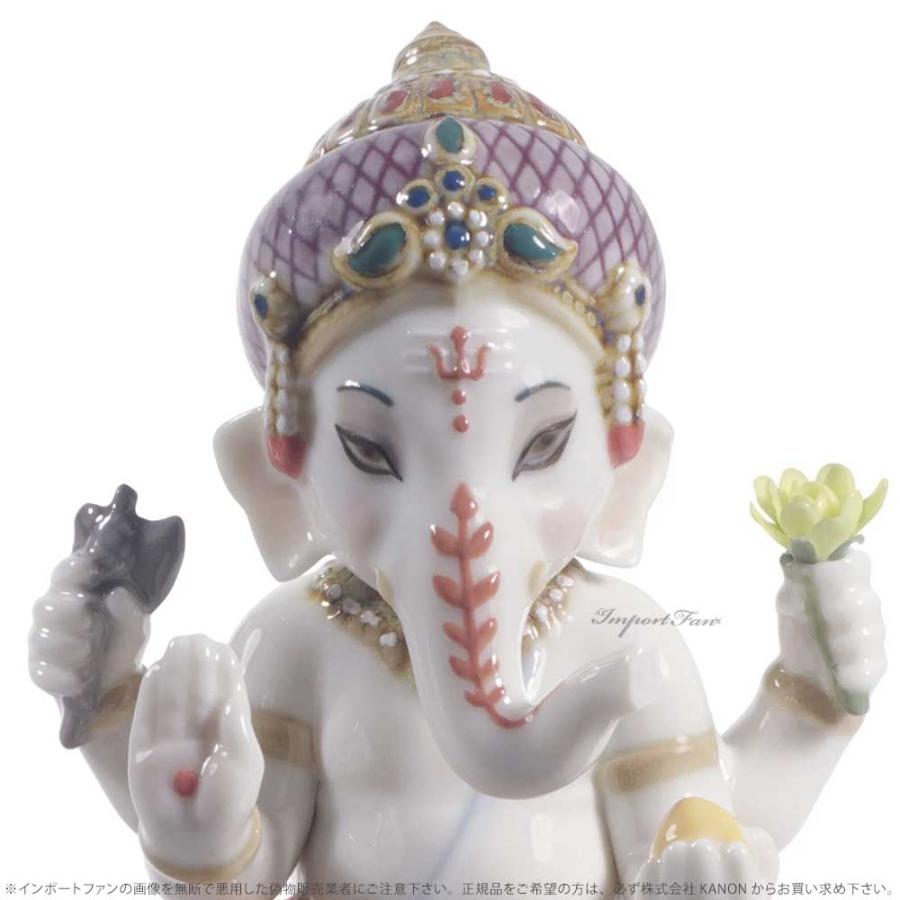 リヤドロ バルガネーシャ 置物 01008672 LLADRO ギフト プレゼント  □の画像