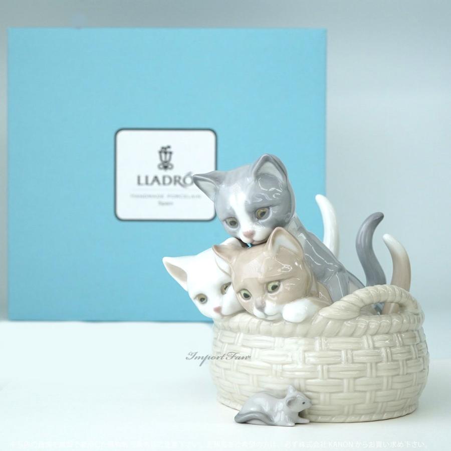 LLADRO リヤドロ 見いつけた CURIOUS KITTENS 猫 ネコ ネズミ LLADRO リヤドロ 見いつけた CURIOUS KITTENS 猫 ネコ ネズミ