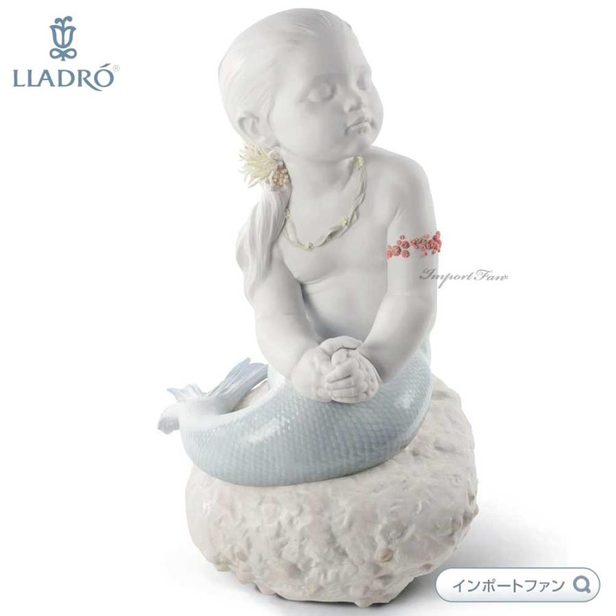 LLADRO リヤドロ マーメイド 世界限定制作数3000点 人魚 置物 LLADRO リヤドロ マーメイド 世界限定制作数3000点 人魚 置物