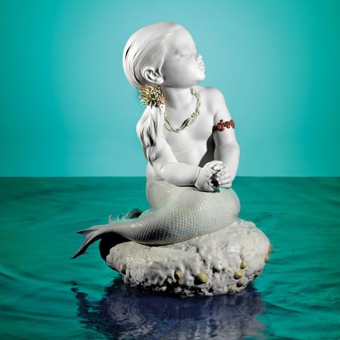 LLADRO リヤドロ マーメイド 世界限定制作数3000点 人魚 置物 LLADRO リヤドロ マーメイド 世界限定制作数3000点 人魚 置物