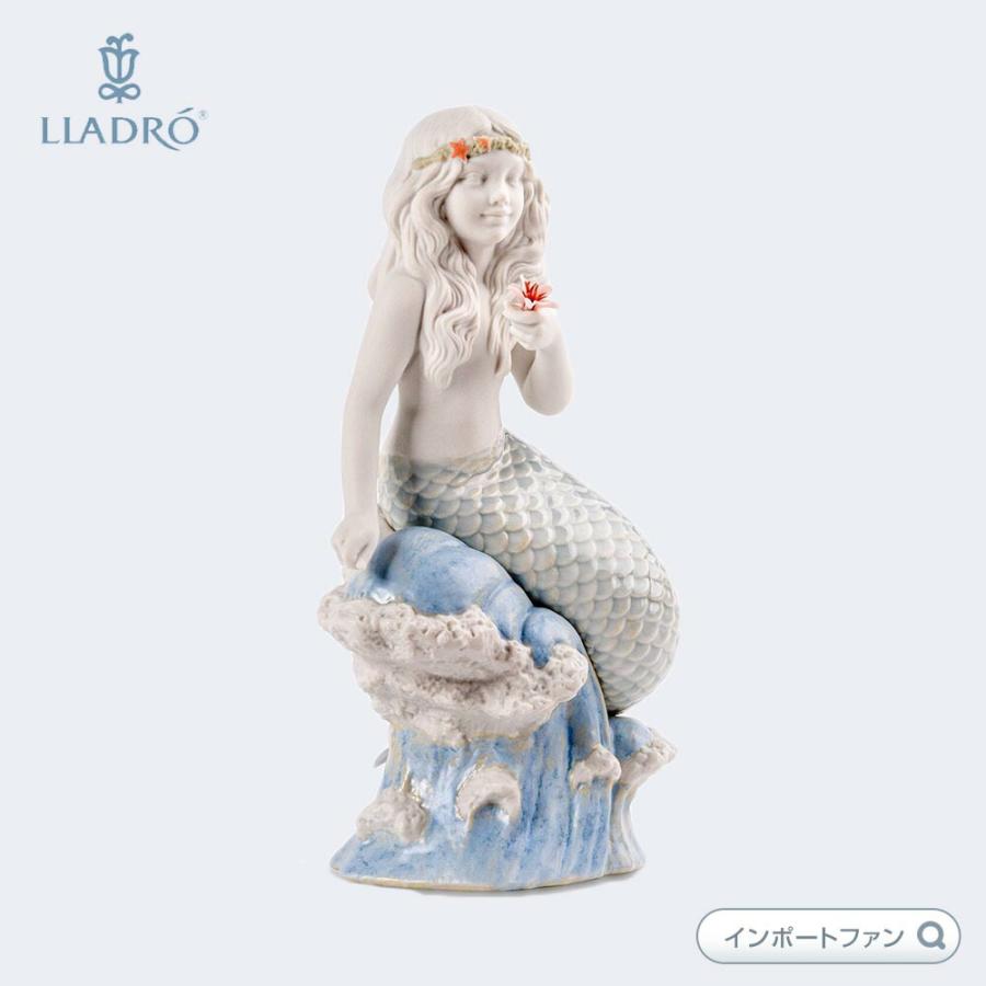 LLADRO（リヤドロ） 可憐なマーメイド 乙女 女性ファンタジー 01008998