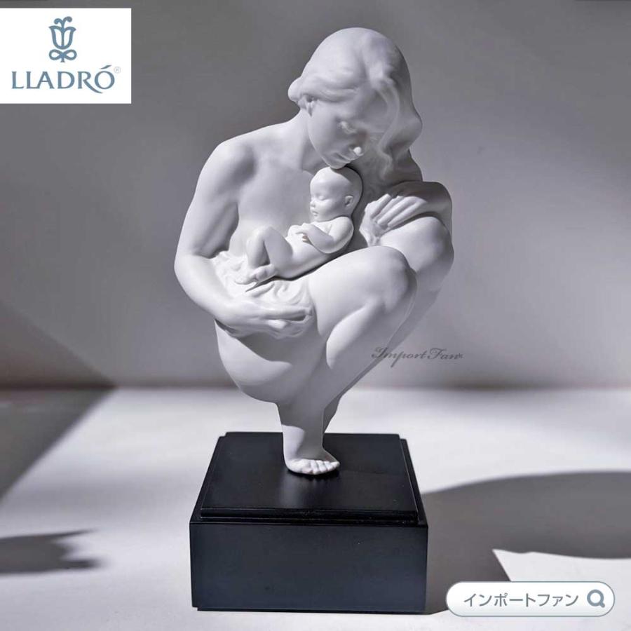 LLADRO リヤドロ 愛の絆 親子 赤ちゃん ホワイト 置物 01009224 LLADRO リヤドロ 愛の絆 親子 赤ちゃん ホワイト 置物 01009224