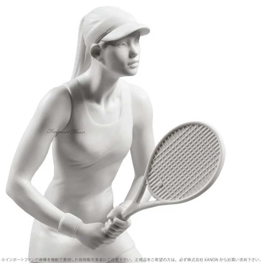 リヤドロ 女子 テニスプレイヤー マットホワイト 置物 01009282 LLADRO ギフト プレゼント  □の画像