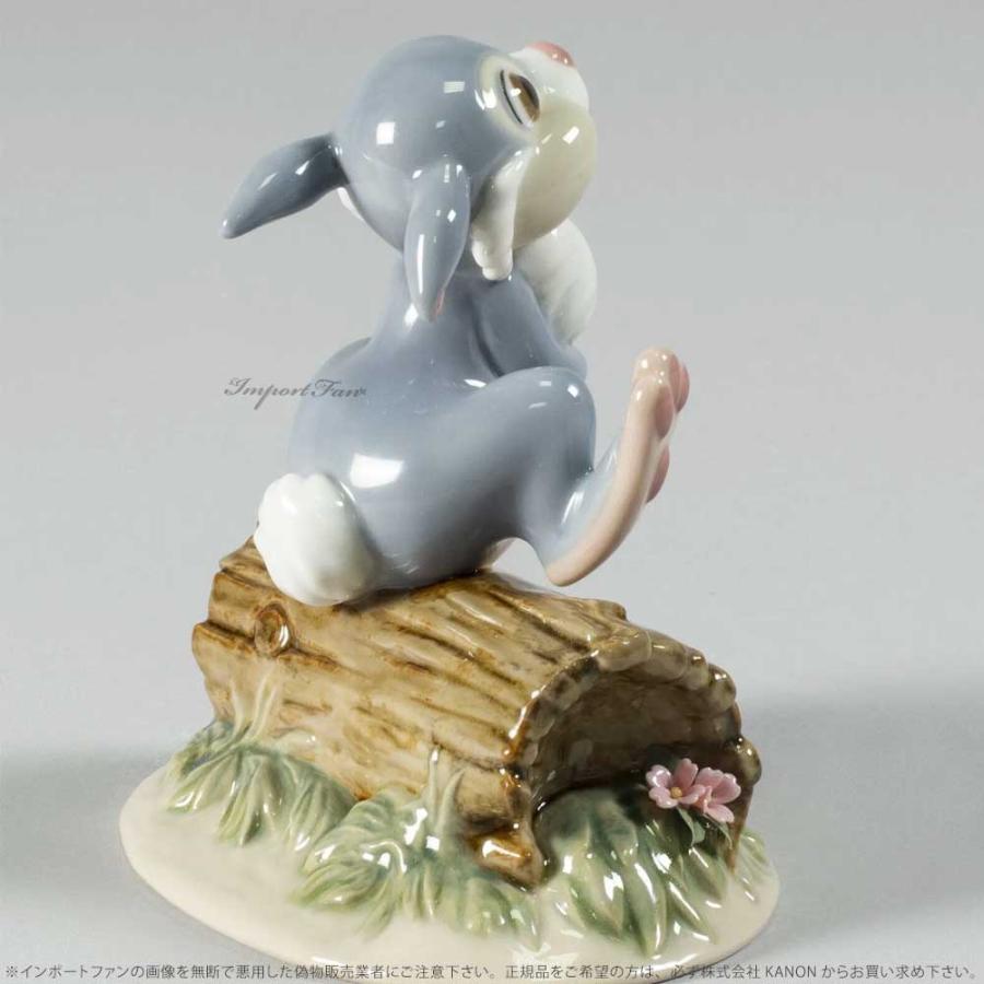 リヤドロ とんすけ バンビ ディズニー ウサギ 兎 置物 01009351 LLADRO ギフト プレゼント  □｜importfan｜04