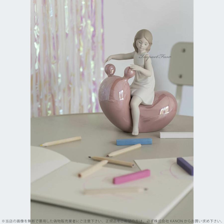 リヤドロ シーソーバルーン 少女 女の子 ピンク 01009367 LLADRO My Seesaw Balloon Girl Pink □の画像