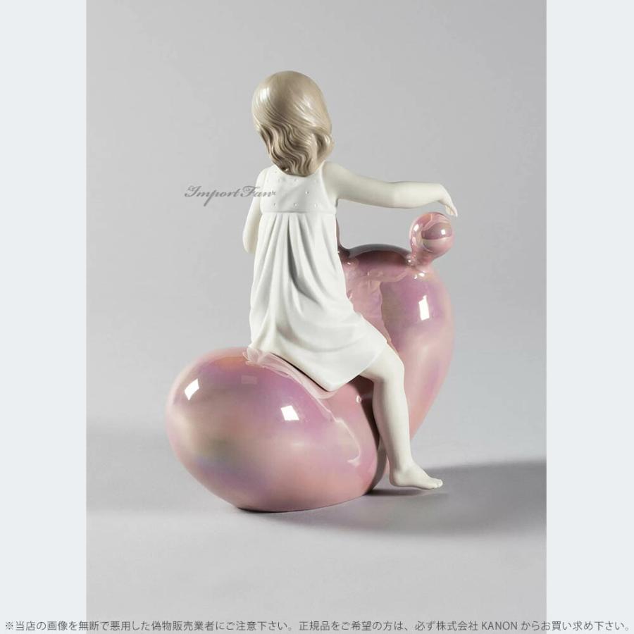 リヤドロ シーソーバルーン 少女 女の子 ピンク 01009367 LLADRO My Seesaw Balloon Girl Pink □の画像