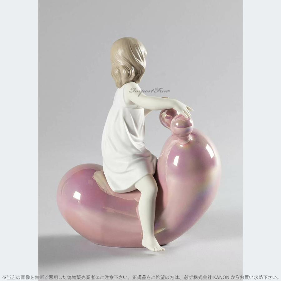 リヤドロ シーソーバルーン 少女 女の子 ピンク 01009367 LLADRO My Seesaw Balloon Girl Pink □の画像