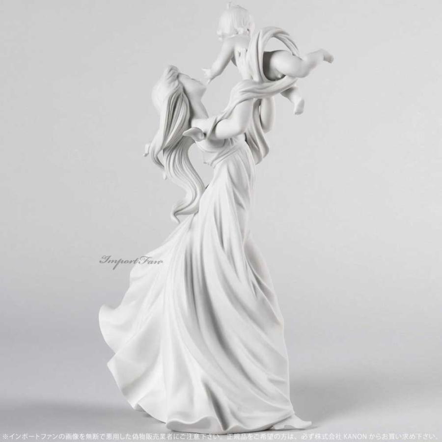 リヤドロ 幸せの瞬間 マットホワイト 母親 赤ちゃん ベビー 親子 家族 置物 01009430 LLADRO ギフト プレゼント  □の画像