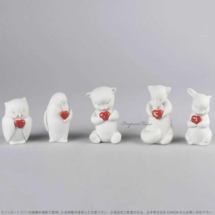 LLADRO リヤドロ パフィー 惜しまぬ愛 ウサギ 兎 ハート 置物 LLADRO リヤドロ パフィー 惜しまぬ愛 ウサギ 兎 ハート 置物